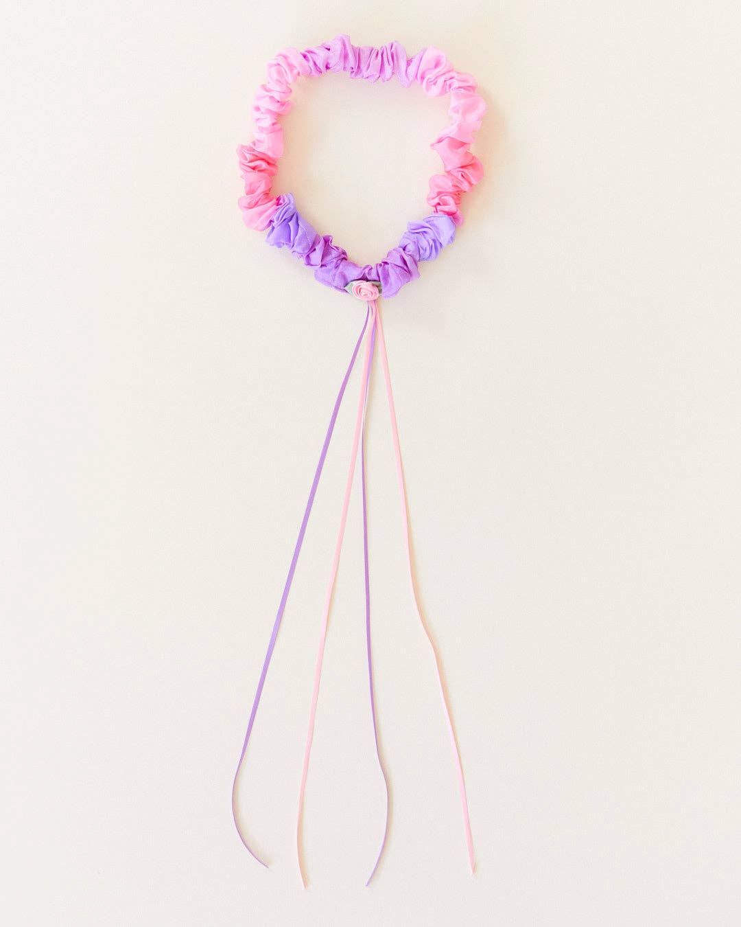 Garlands - 100% Silk Headbands for Dress Up & Pretend Play: 1 / Rainbow