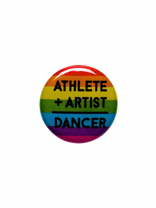 Athlete Artist Button