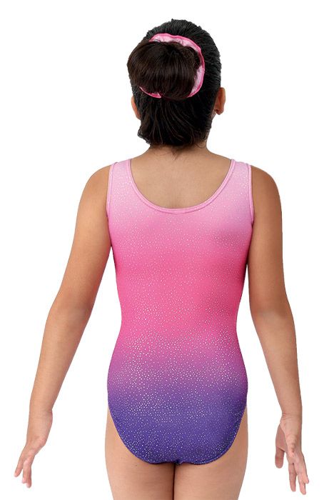 Printed gymnastics leotard (Mondor #37822)