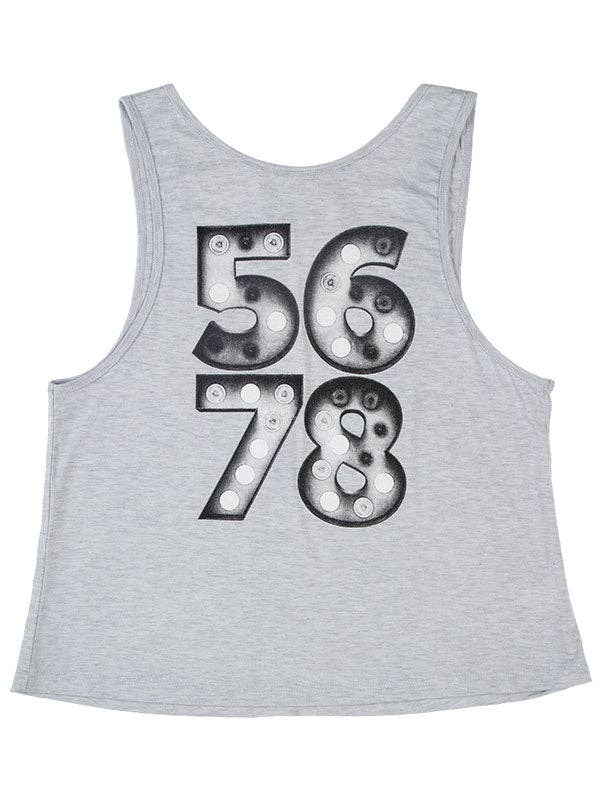 5678 Lights Low Back Tank