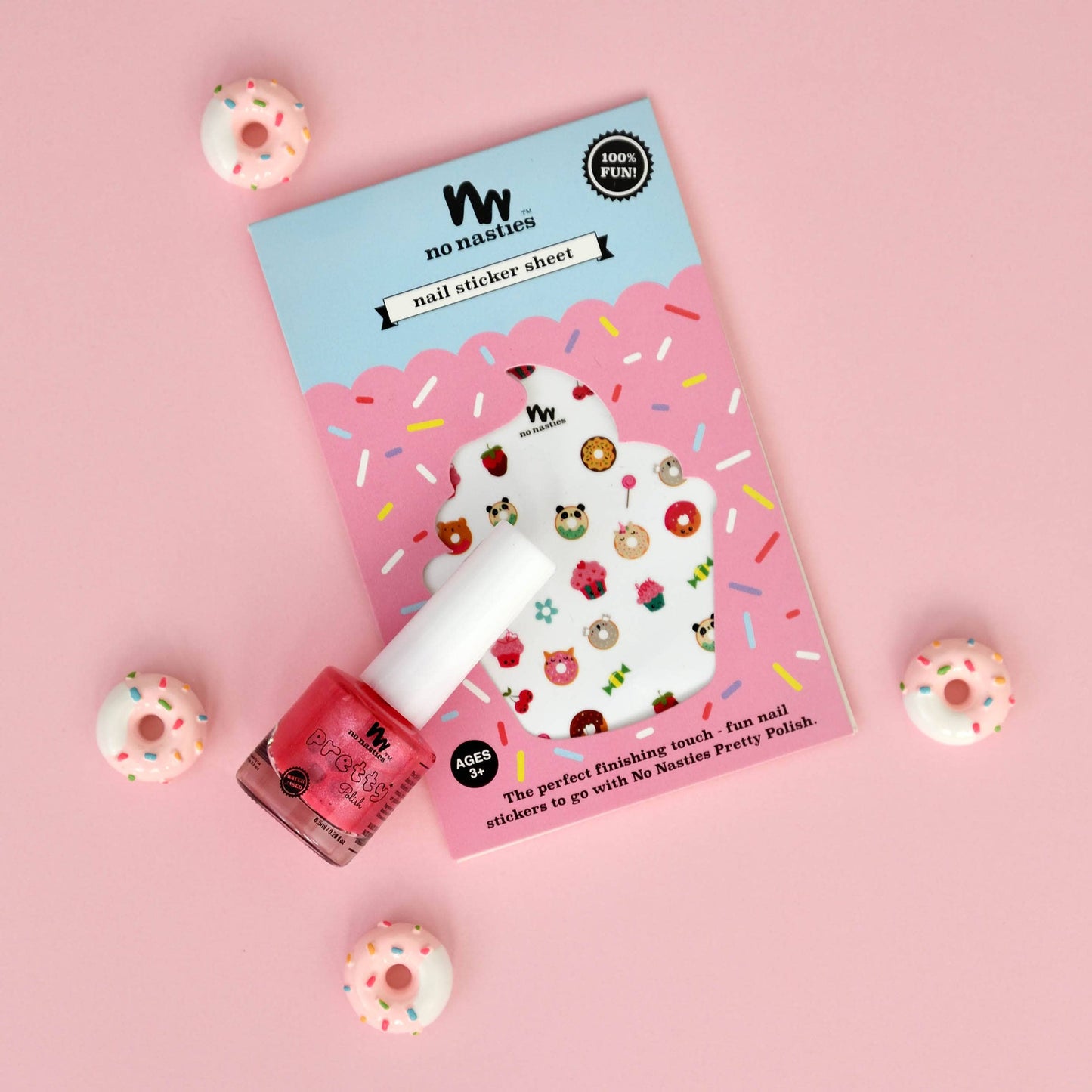No Nasties Kids Nail Stickers