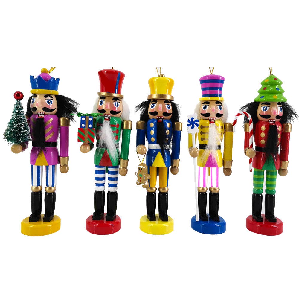Nutcracker Ornaments, Assorted
