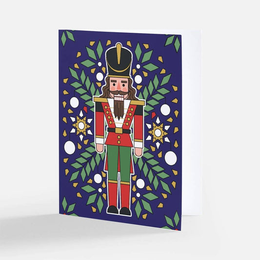 Denali & Co. Nutcracker Soldier Christmas Greeting Card