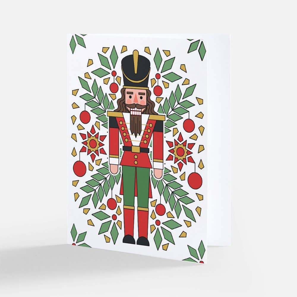 Denali & Co. Nutcracker Soldier Christmas Greeting Card