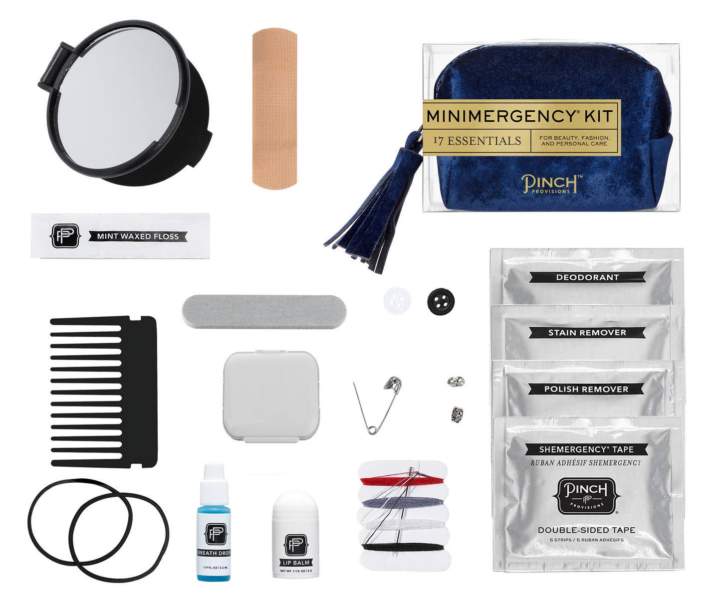 Velvet Tassel Minimergency Kit: Pink