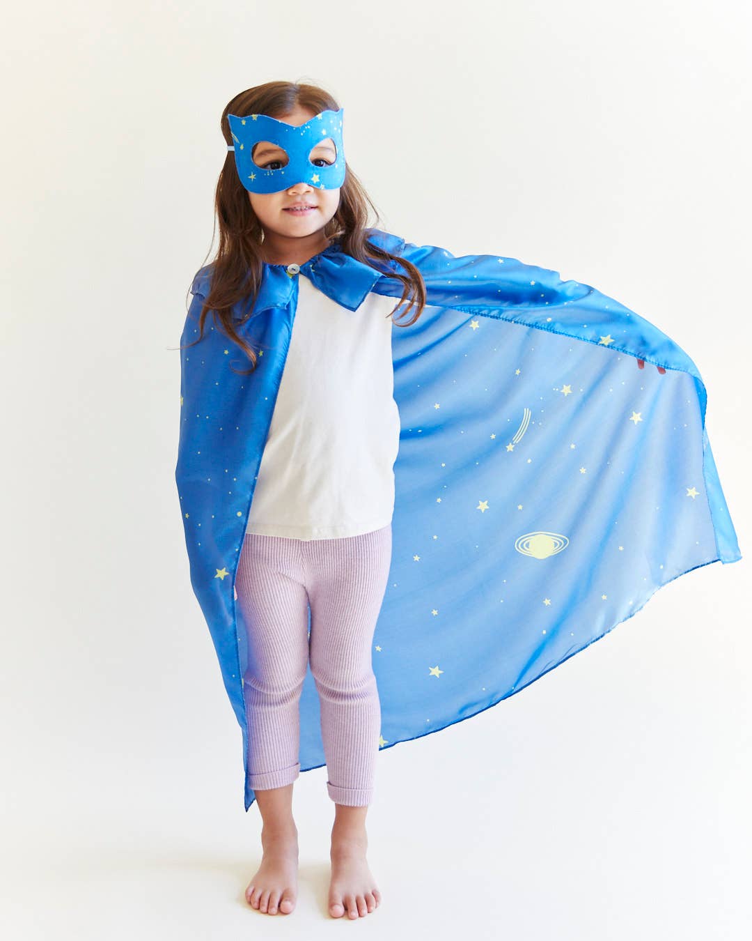 100% Silk Capes for Dress Up & Pretend Play: 1 / Rainbow