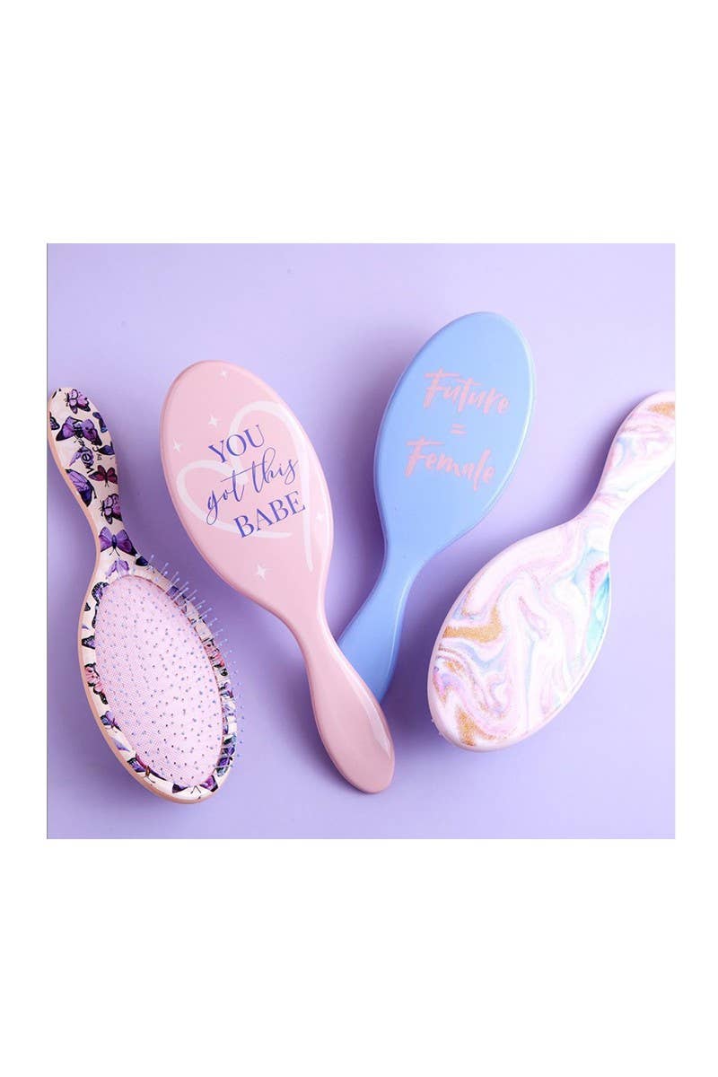 Wet-N-Dry Detangling Hair Brush (CALA 66813)