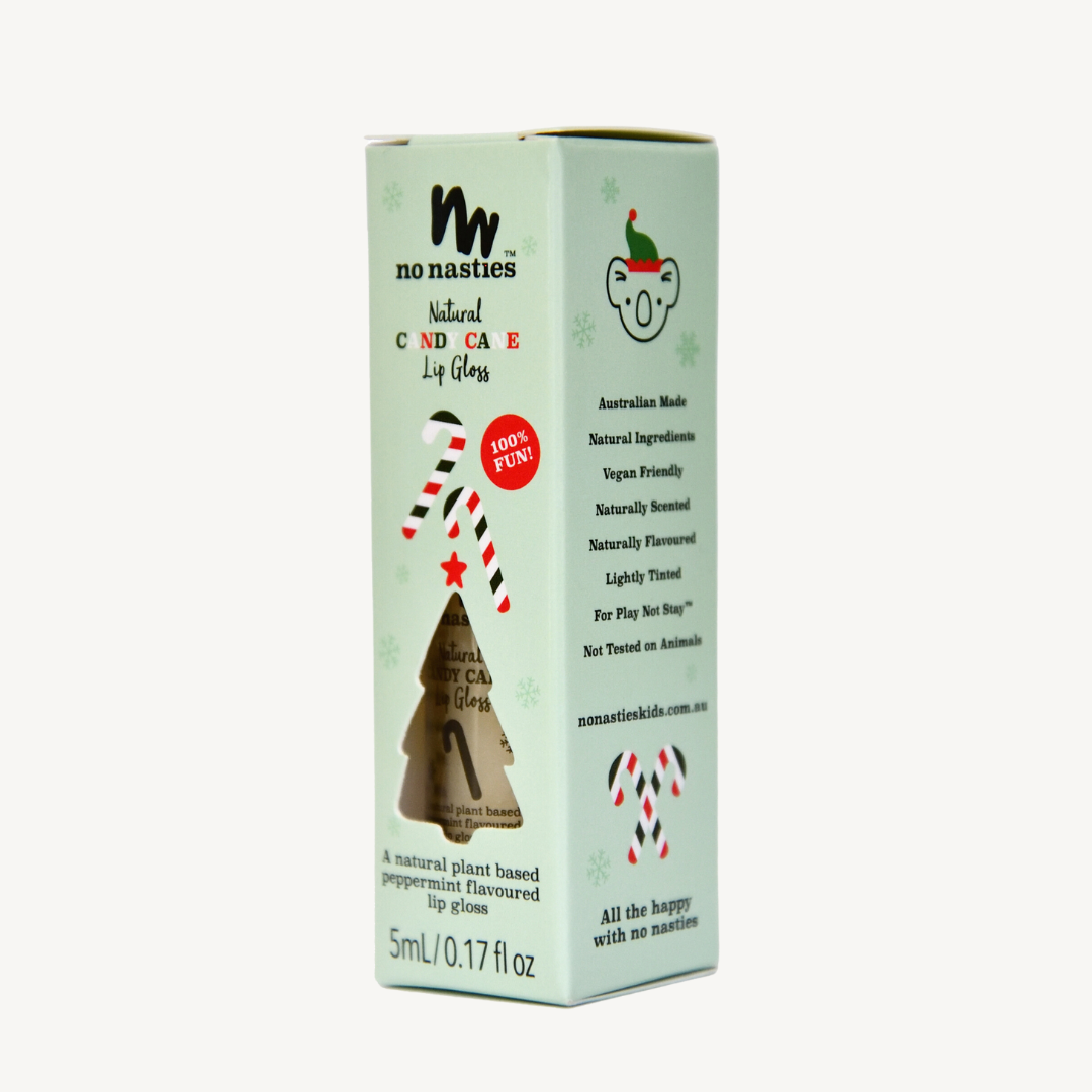 Natural Kids Lip Gloss Wands: Juicy Watermelon - Watermelon Coloured