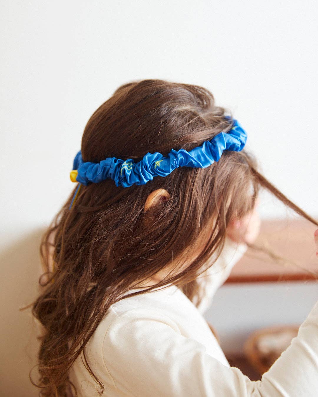 Garlands - 100% Silk Headbands for Dress Up & Pretend Play: 1 / Rainbow