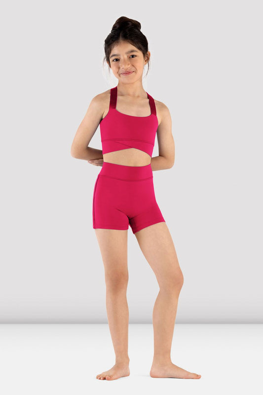 Mirella Majesty Cross Back Crop Top (Bloch M752C)