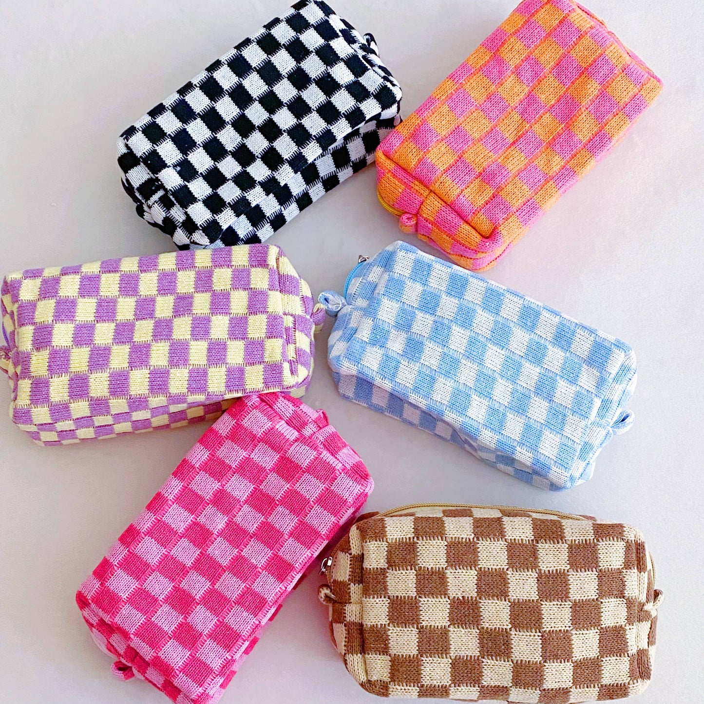 Check Yourself Cosmetic Bag: Pistachio