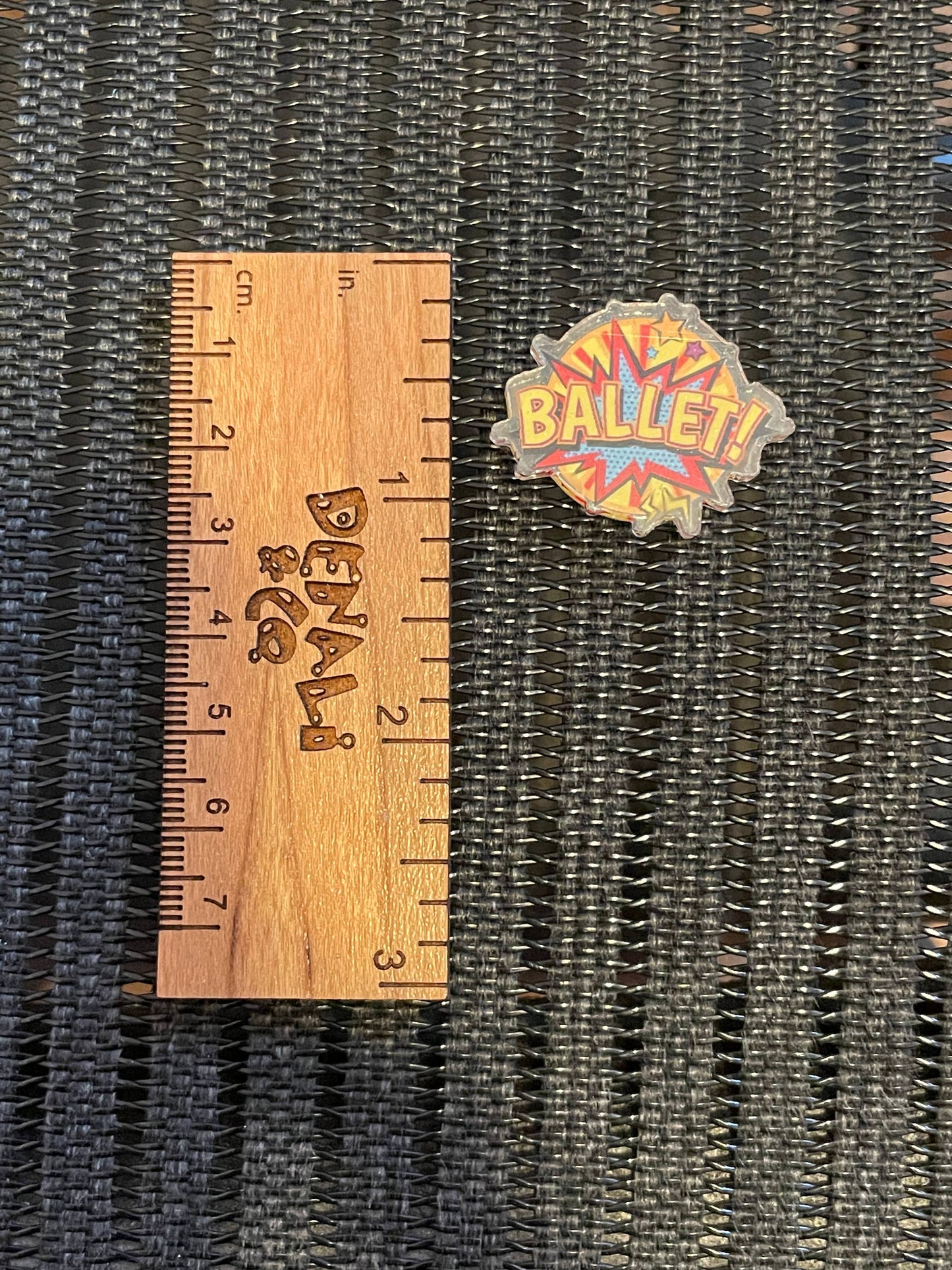 Pin - Comic Ballet Acrylic