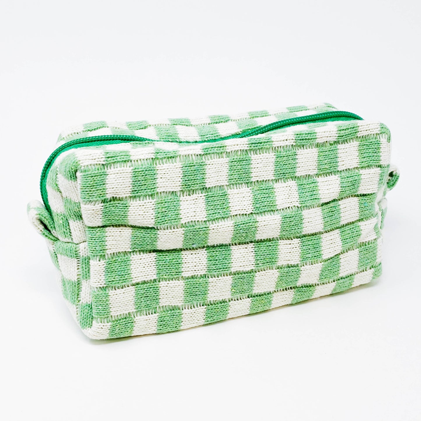 Check Yourself Cosmetic Bag: Blue