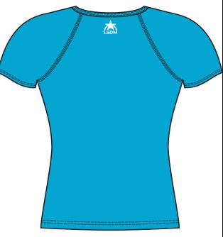 Short sleeve dance shirt (Wear Moi #ALPIN)