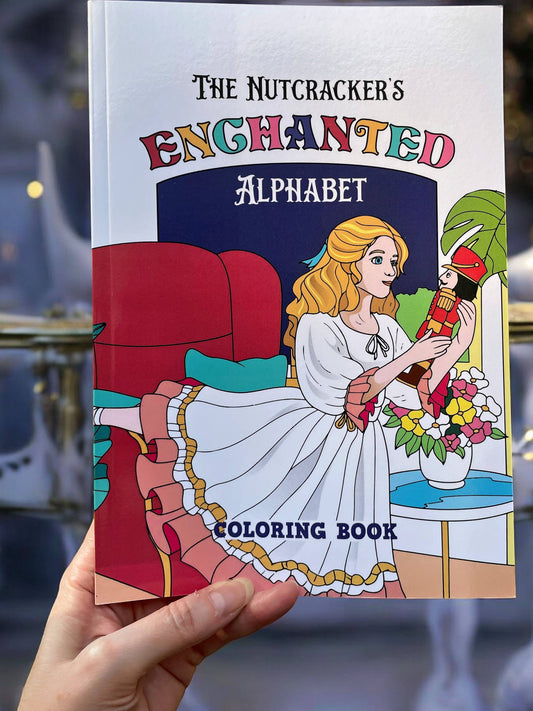 Nutcracker's Enchanted Alphabet Christmas Coloring Book