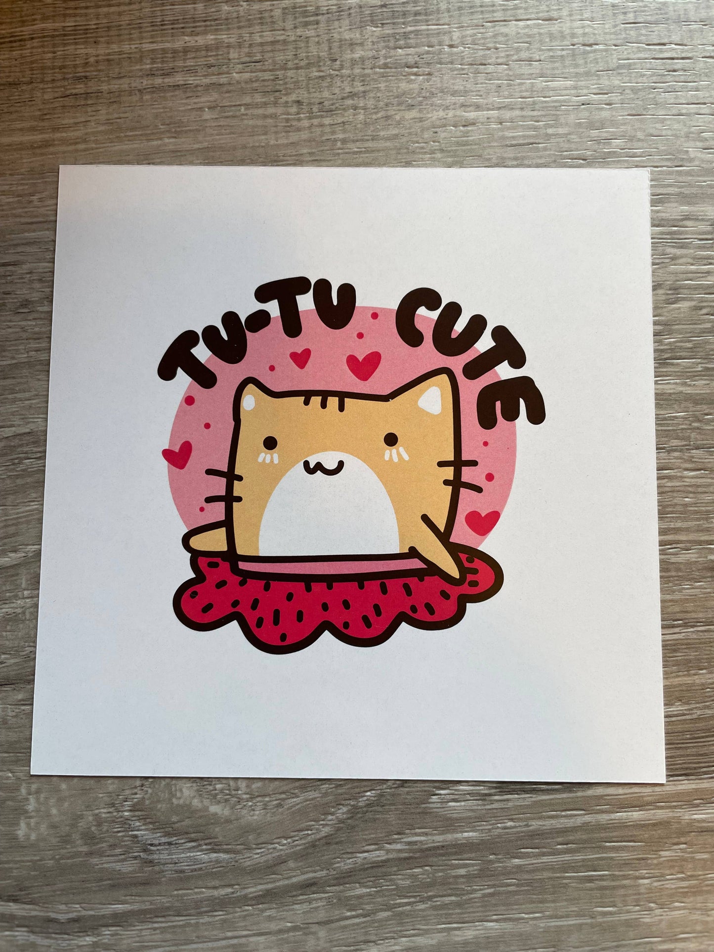 Denali & Co. Tutu Cute Greeting Card