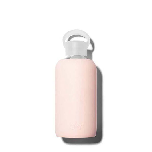 Silicone sleeve glass water bottle (BKR)