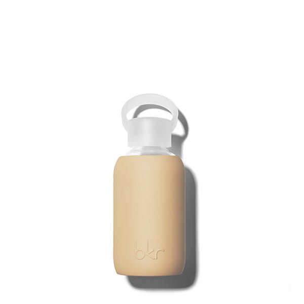 Silicone sleeve glass water bottle (BKR)