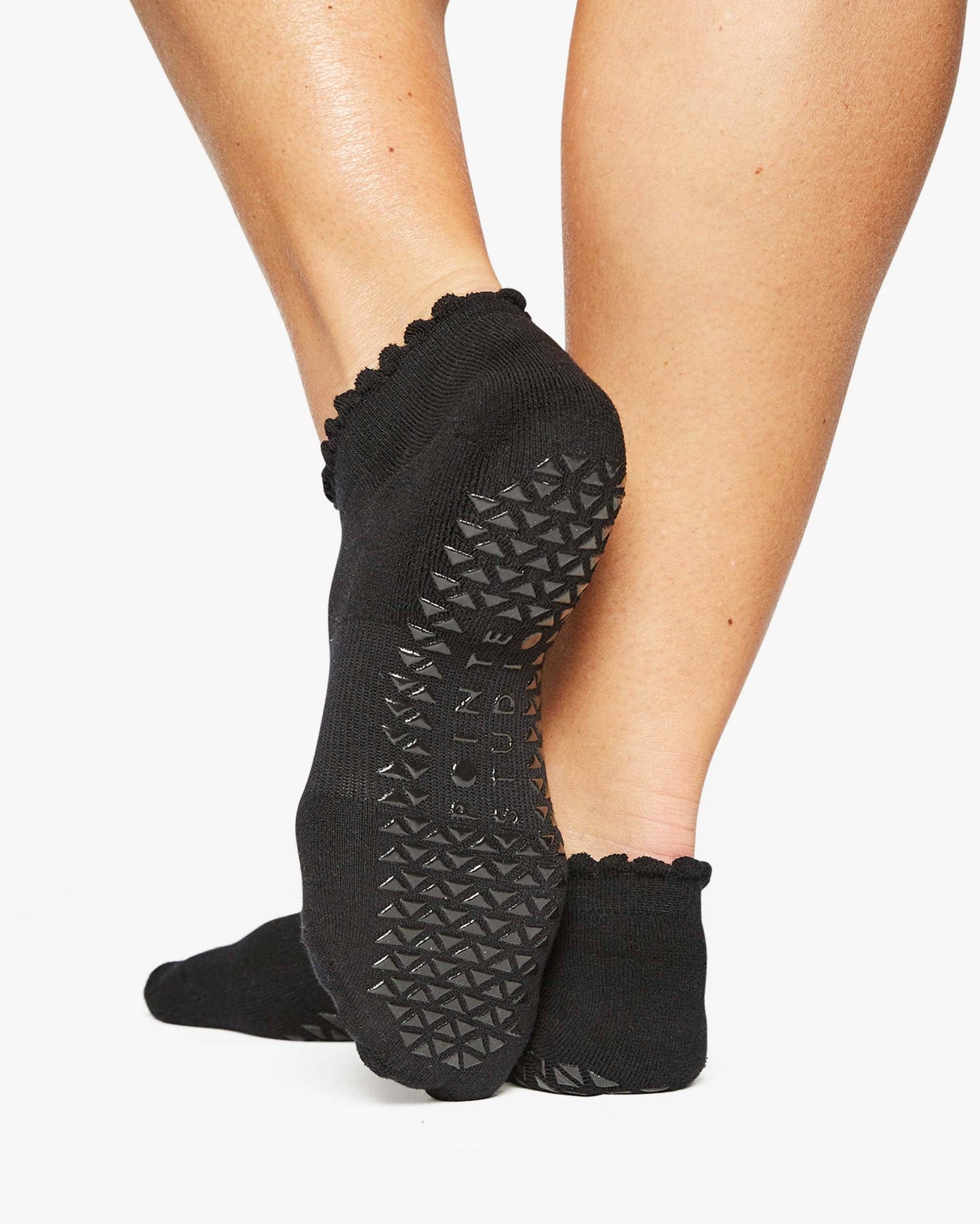 Happy Grip Sock: M/L / Black