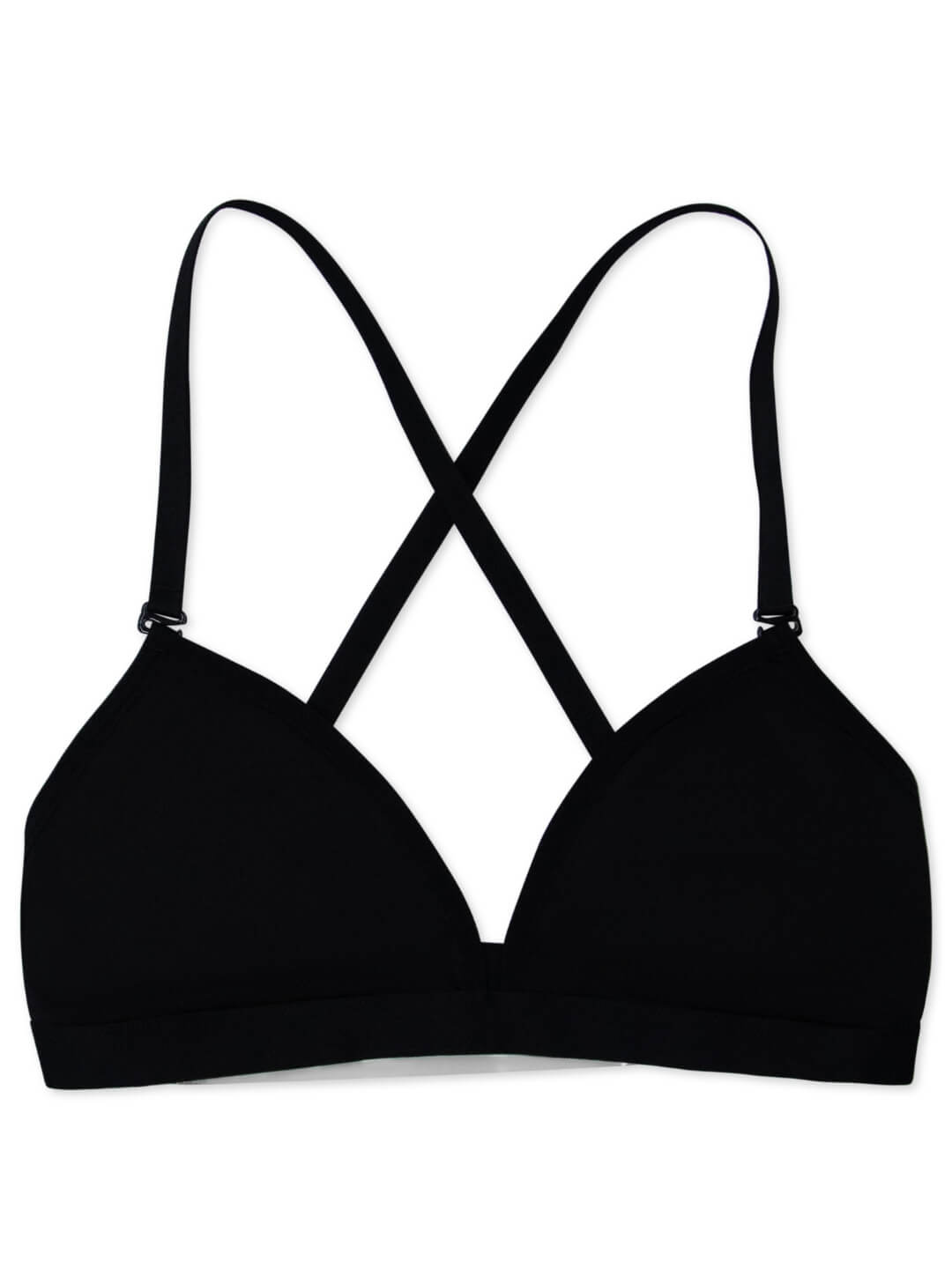 Deep Neck Clear Back Bra (Capezio 3777)
