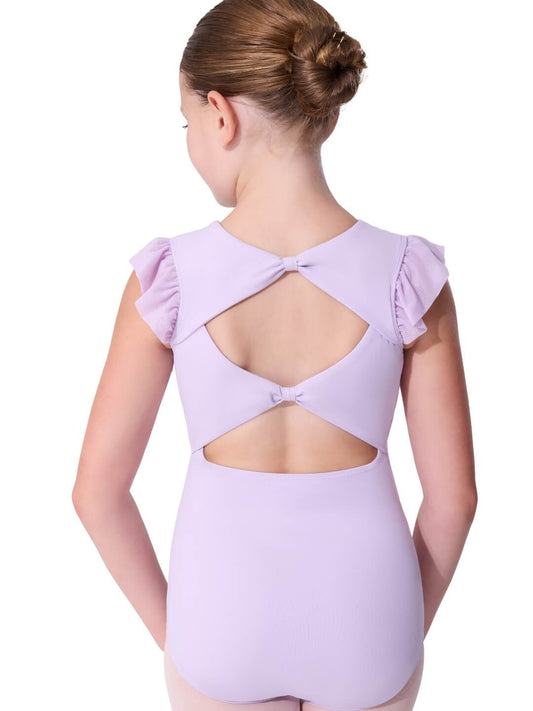 Sheer Ruffles Leotard - Child