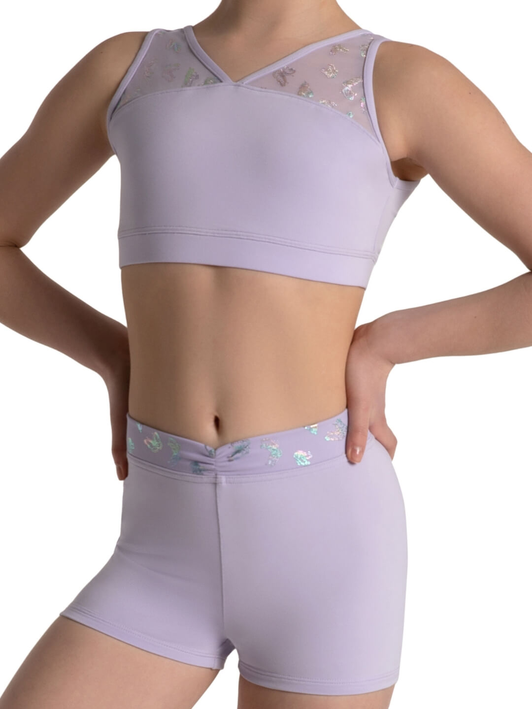 Social Butterfly Rosy Boy Short (Capezio 12067C)