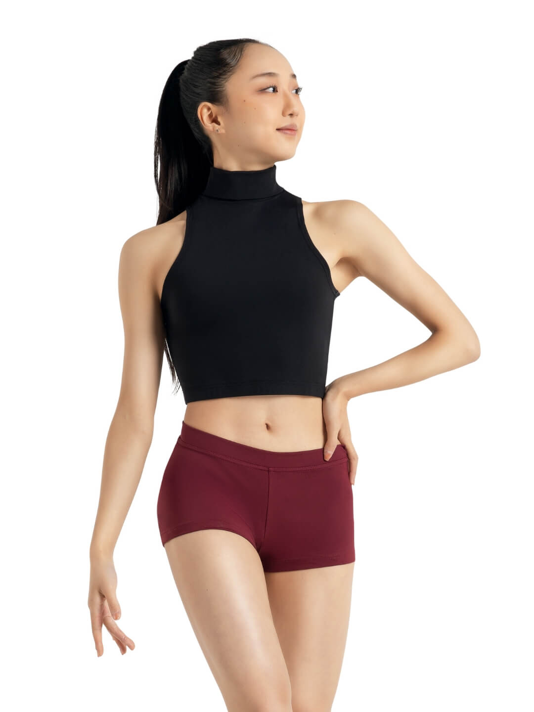 Mock Neck Top (Capezio TB261)