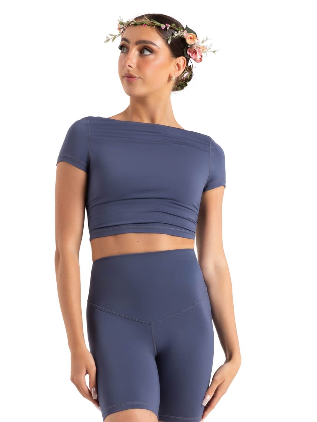 Wildflower Clover Crop Top