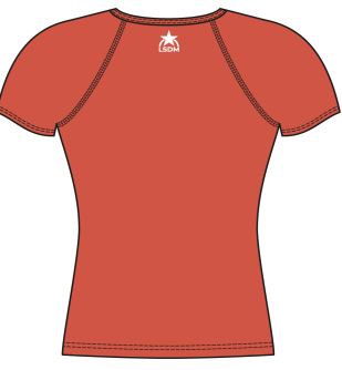 Short sleeve dance shirt (Wear Moi #ALPIN) (Clearance Colors)