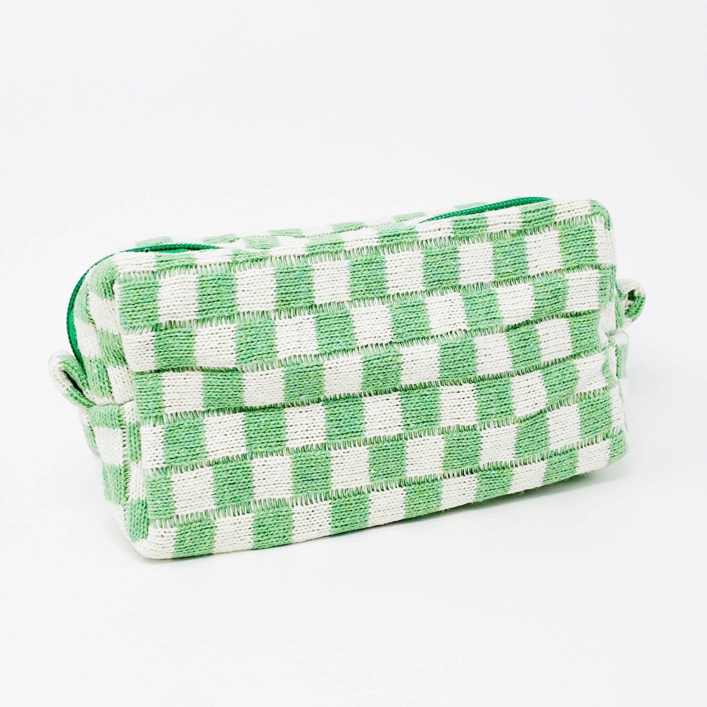 Check Yourself Cosmetic Bag: Blue
