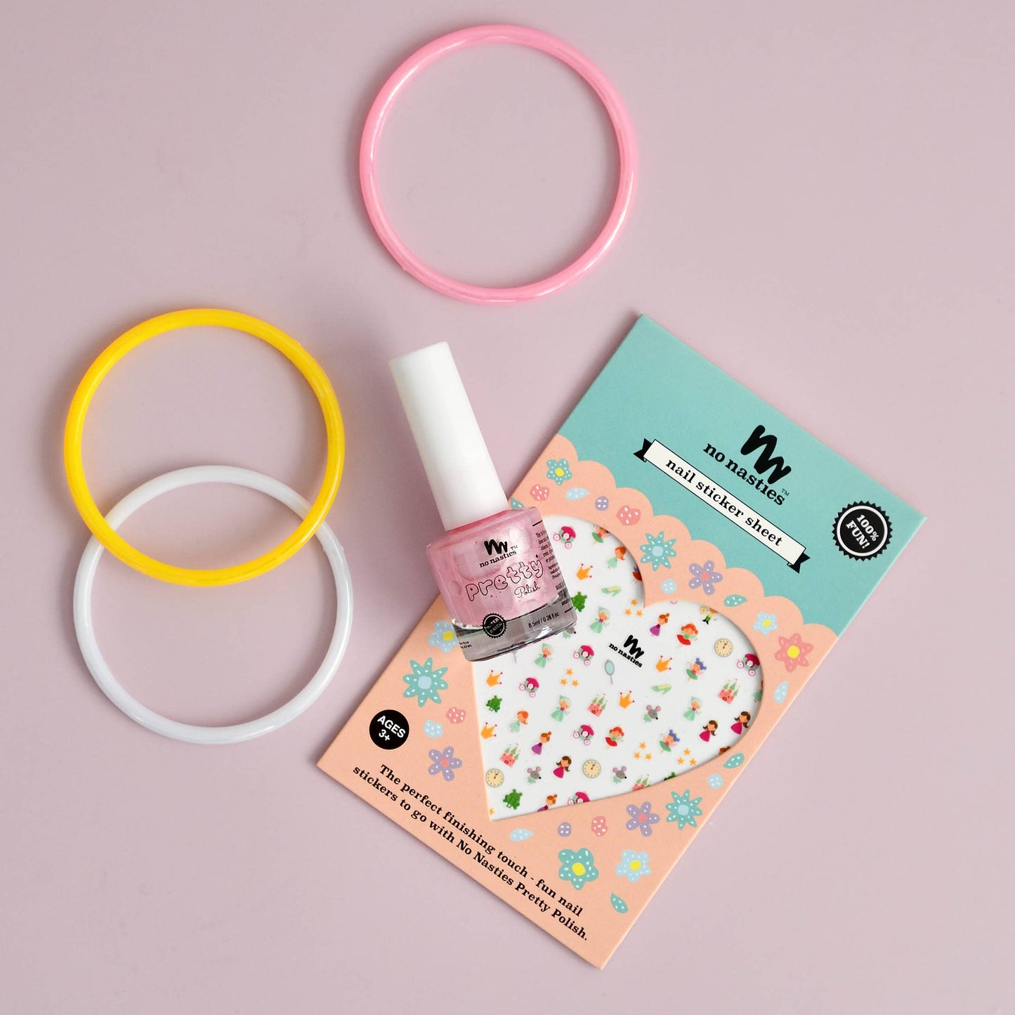 No Nasties Kids Nail Stickers