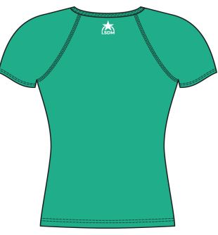 Short sleeve dance shirt (Wear Moi #ALPIN)