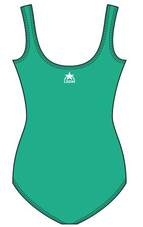 Scoop tank leotard (Wear Moi #CABRIOLE) past LSDM uniform CLEARANCE