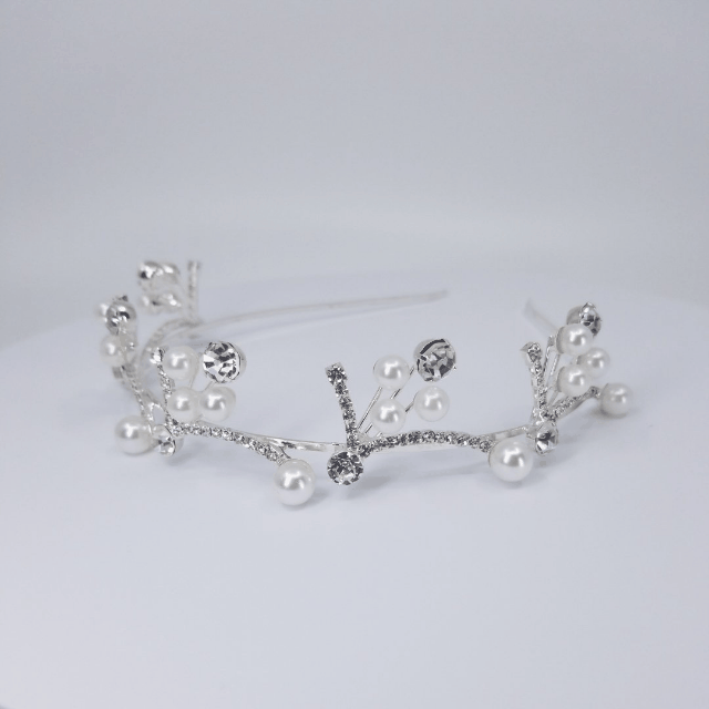 Pearl and Crystal Headband (FH2 TR0904)