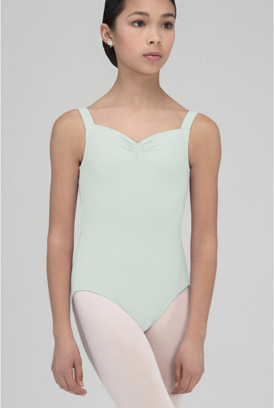 Pinch front tank leotard pastels (Wear Moi #FAUSTINE)