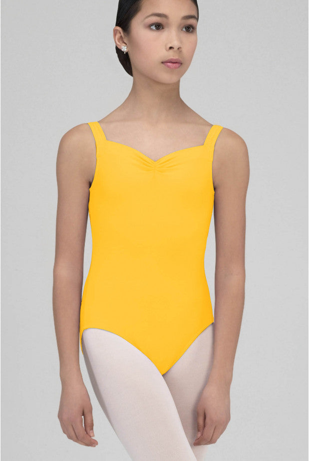 Pinch front tank leotard brights (Wear Moi #FAUSTINE)