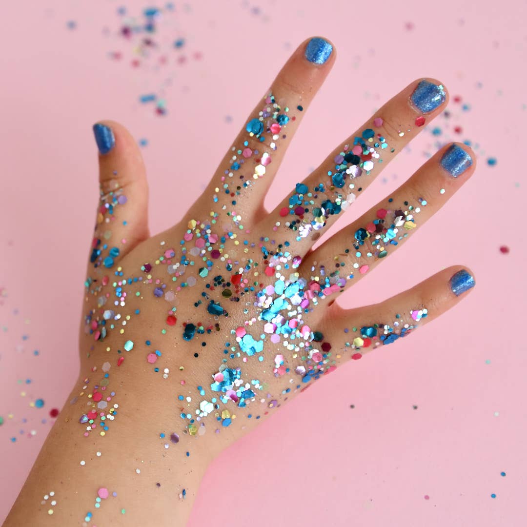 Mermaid Blue Water-Based Nail Polish for Kids - 8.5ml