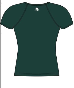 Short sleeve dance shirt (Wear Moi #ALPIN)