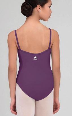 Pinch front cami leotard (Wear Moi #ABBIE) LSDM Uniform with Logo CLEARANCE COLORS
