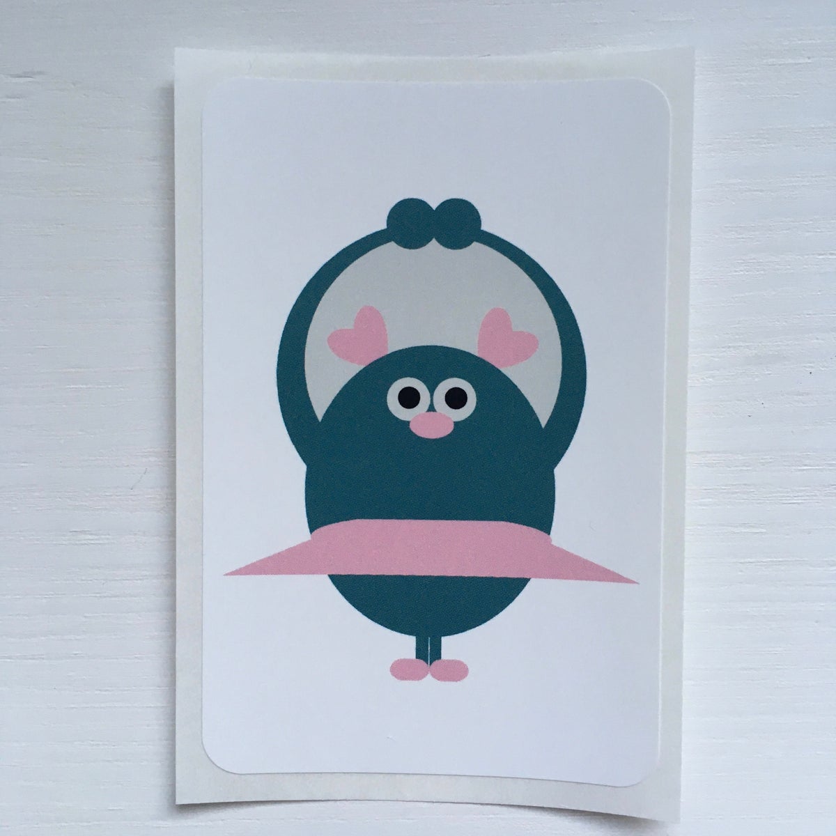 Vinyl Dance Sticker: Little Miss Dancer