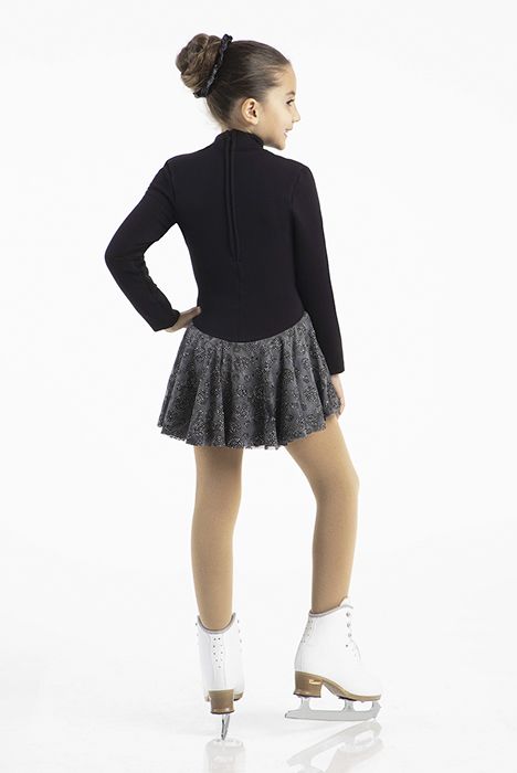 Polartec mock-neck skating dress (Mondor 4406)