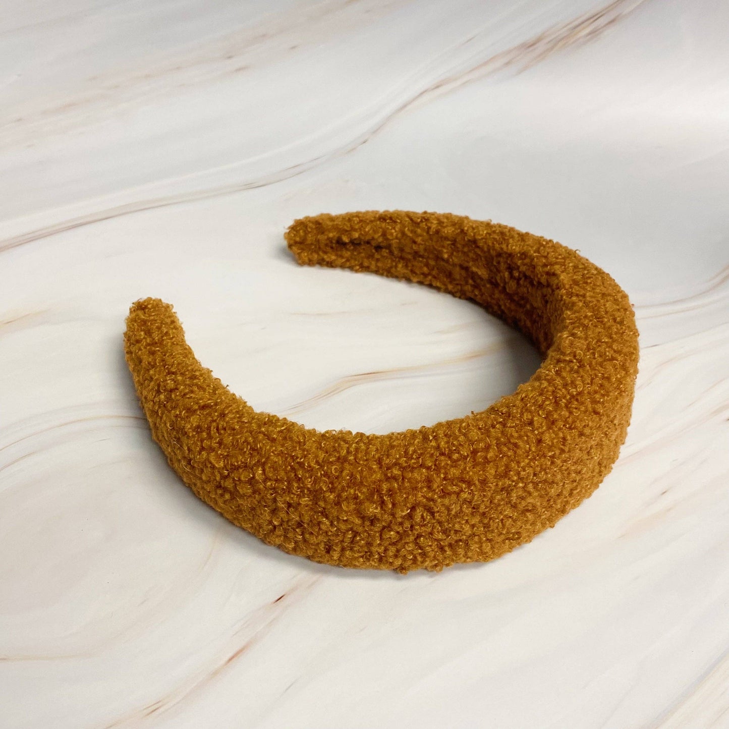 Teddy Cozy Headband: Brown