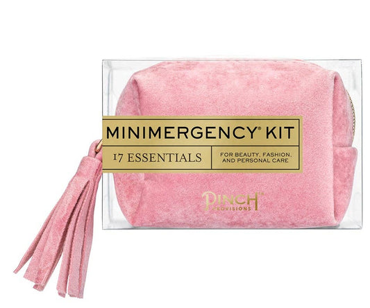 Velvet Tassel Minimergency Kit: Pink