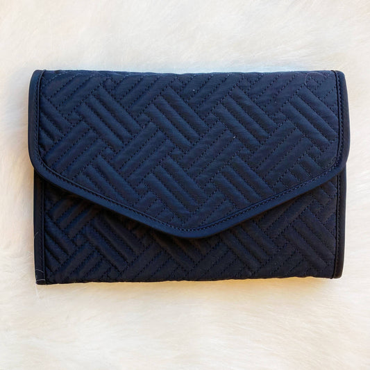 Lisa Quilted Jewelry Organizer: Black