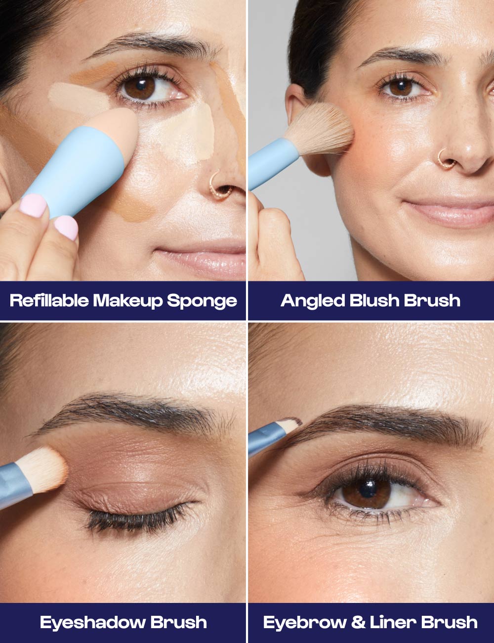 Multi-Tasker All In One Makeup Brush