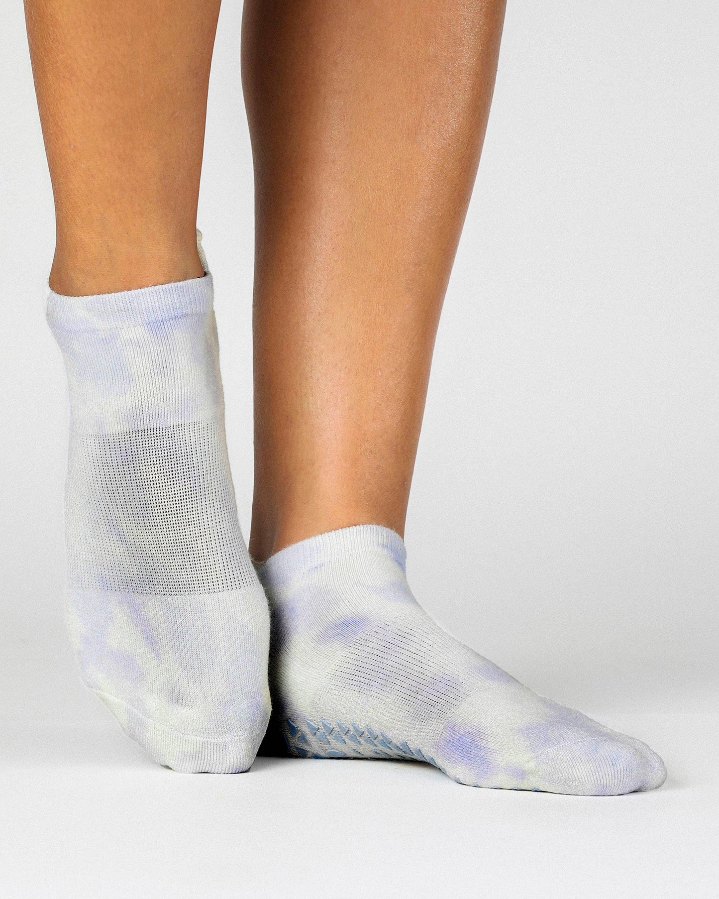 Dominique Grip Sock: S/M / Arctic Ice