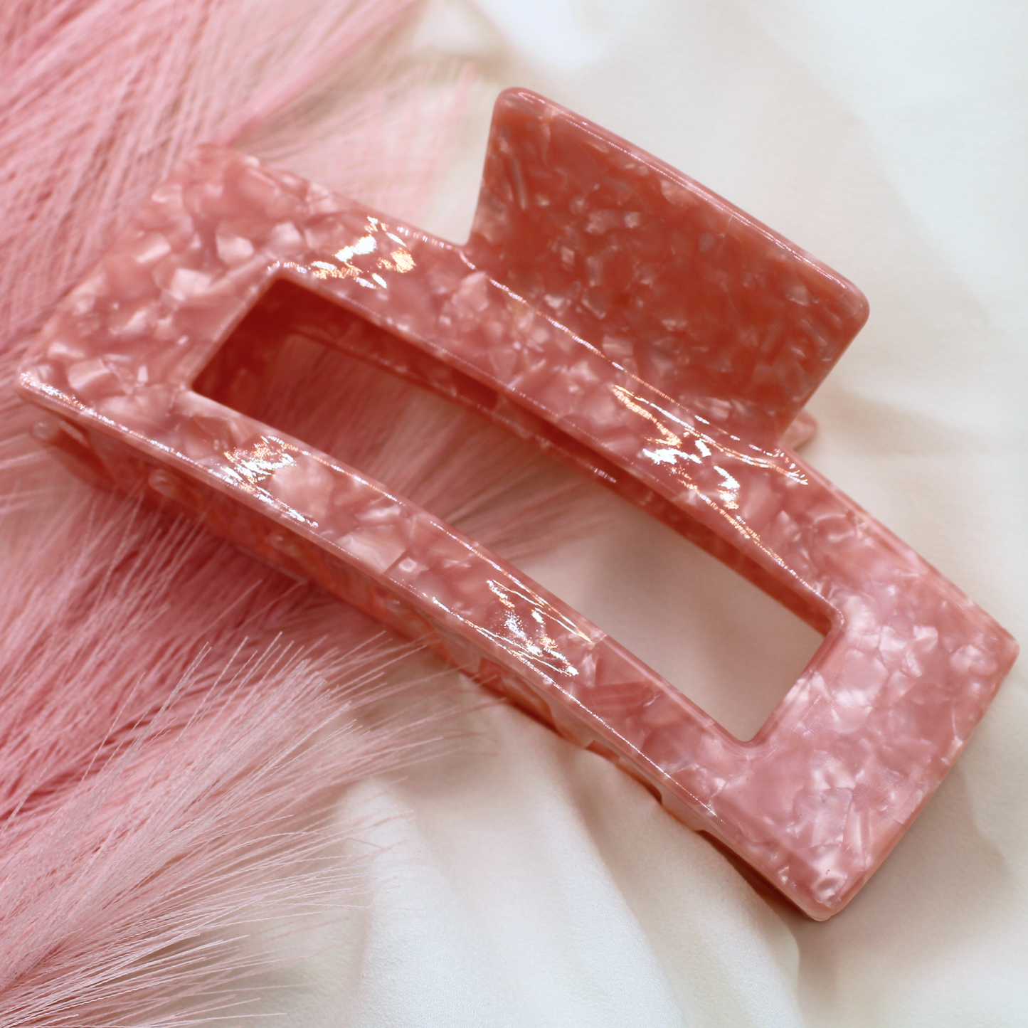 Aurelia Cellulose Acetate Hair Claw Clips