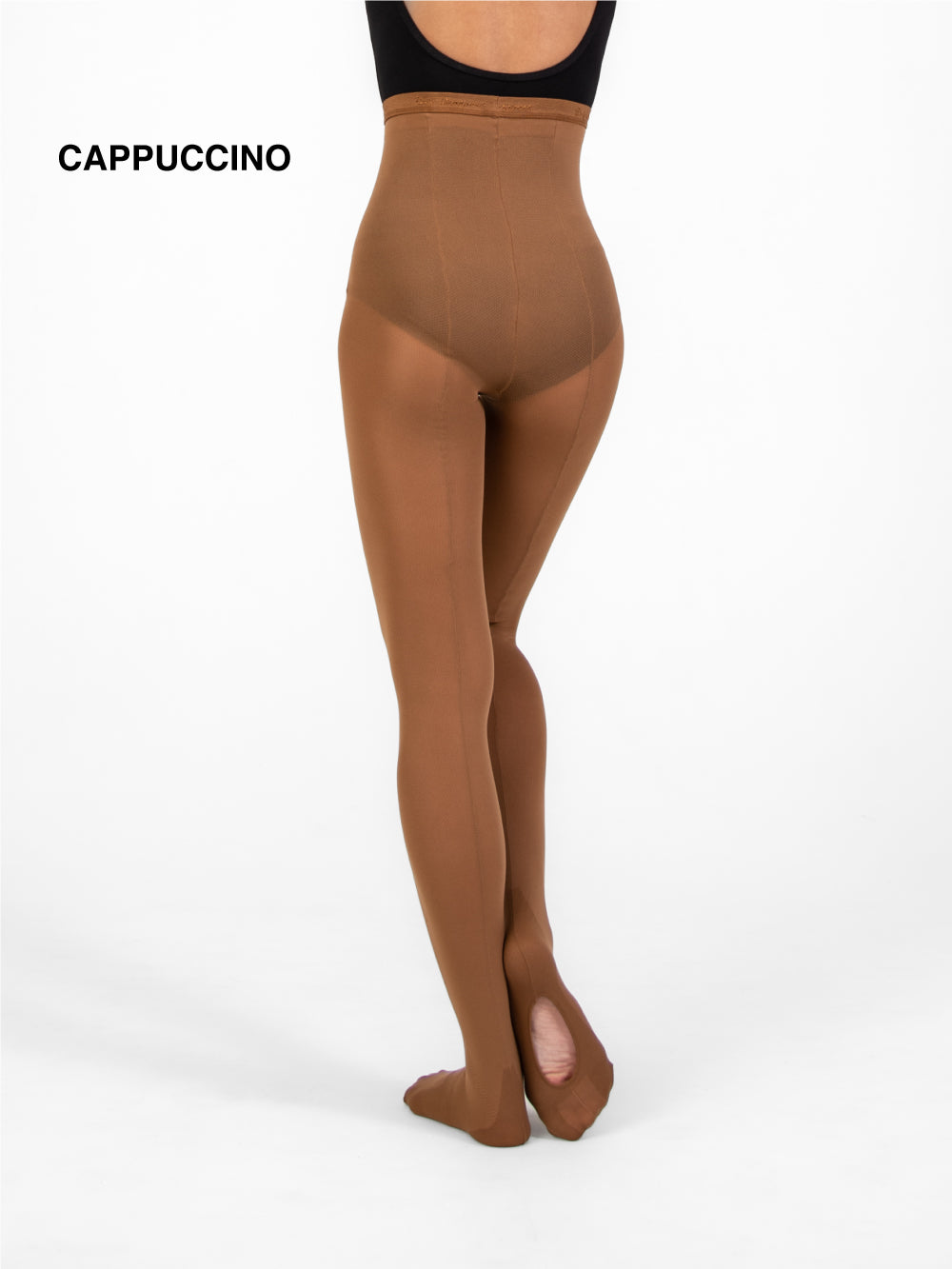 TotalSTRETCH Back Seam Regular Mesh Convertible Tights (Body Wrappers A45/C45)