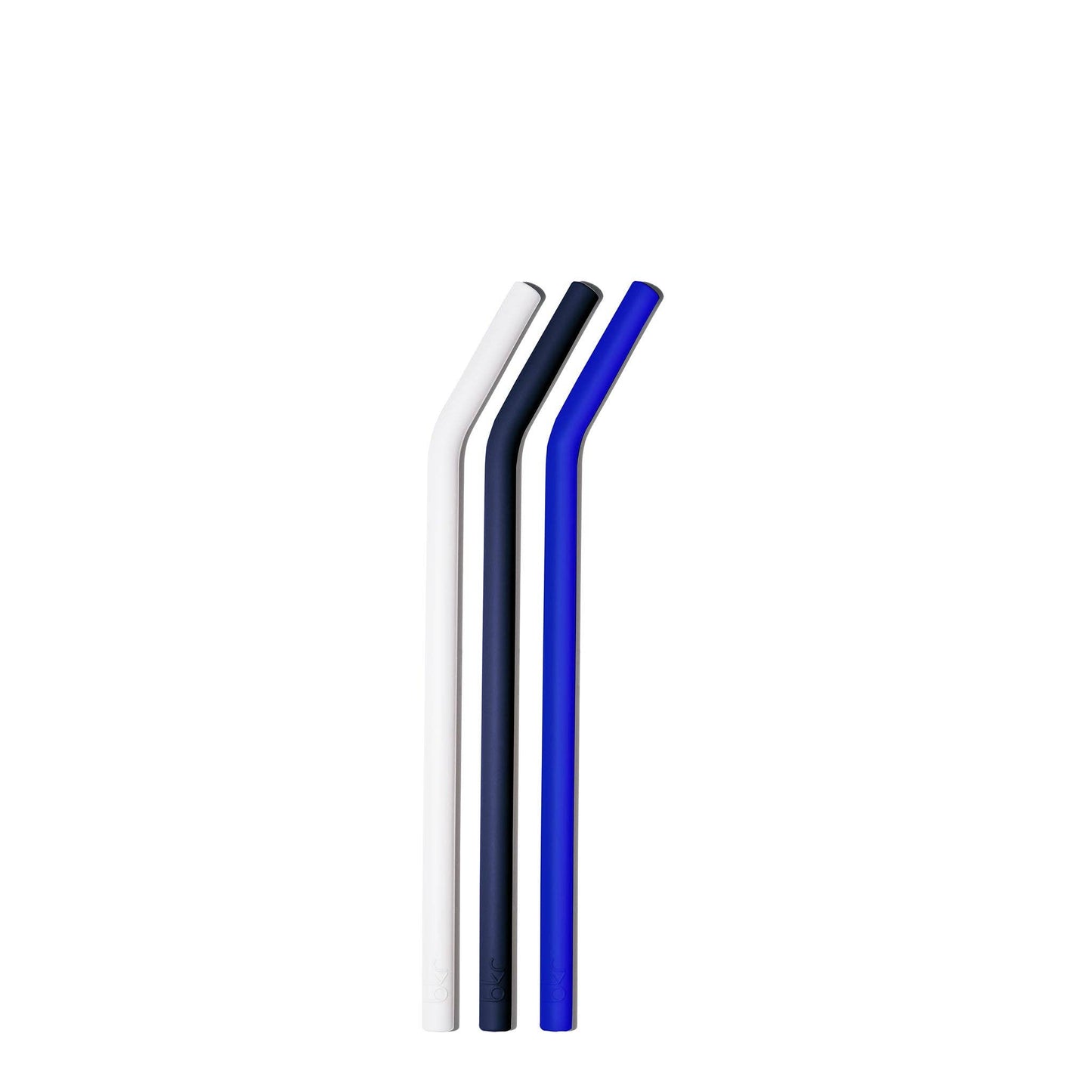 CUTE BUOY BLUES STRAWS 500mL (16 OZ) SET OF THREE
