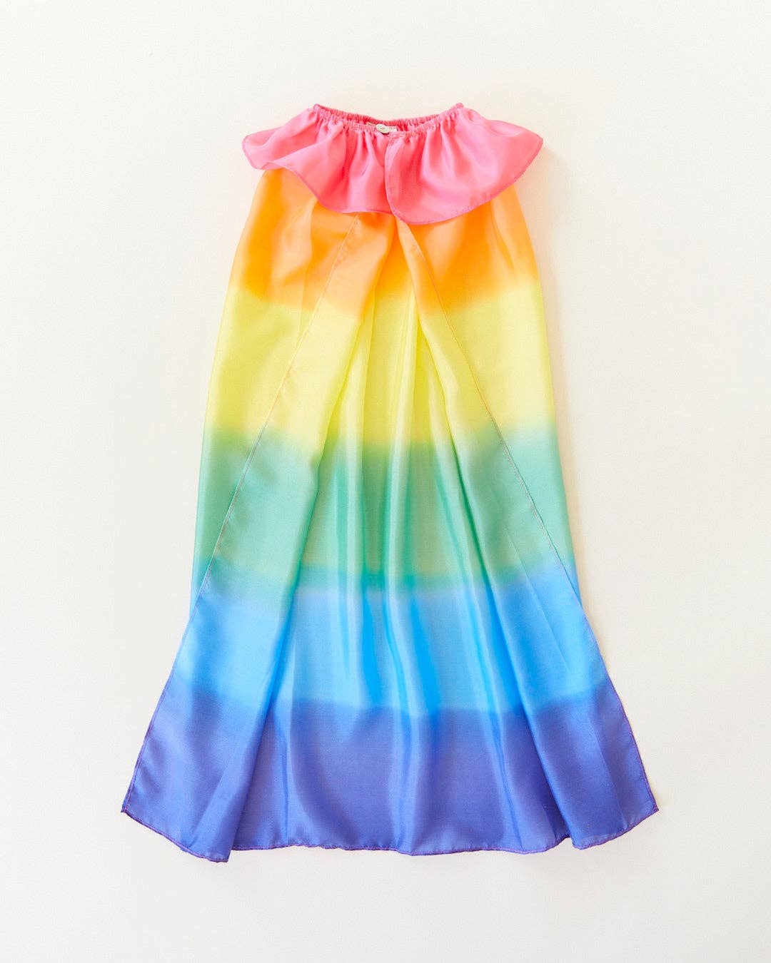 100% Silk Capes for Dress Up & Pretend Play: 1 / Rainbow